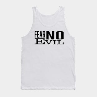 Fear No Evil Christian Tank Top